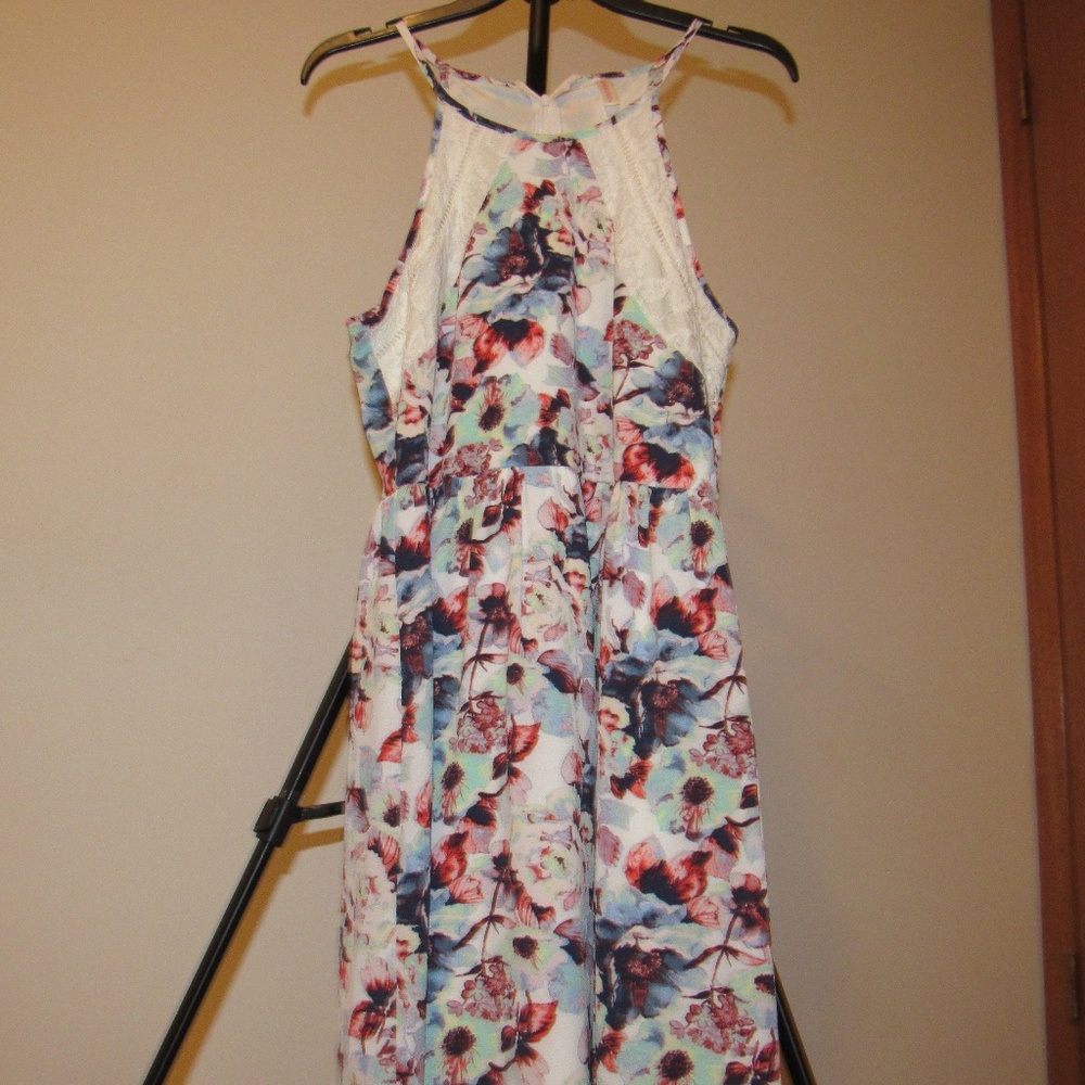 Flower Patterned Dress